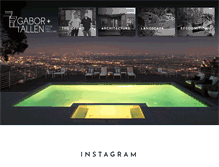 Tablet Screenshot of gaborallen.com